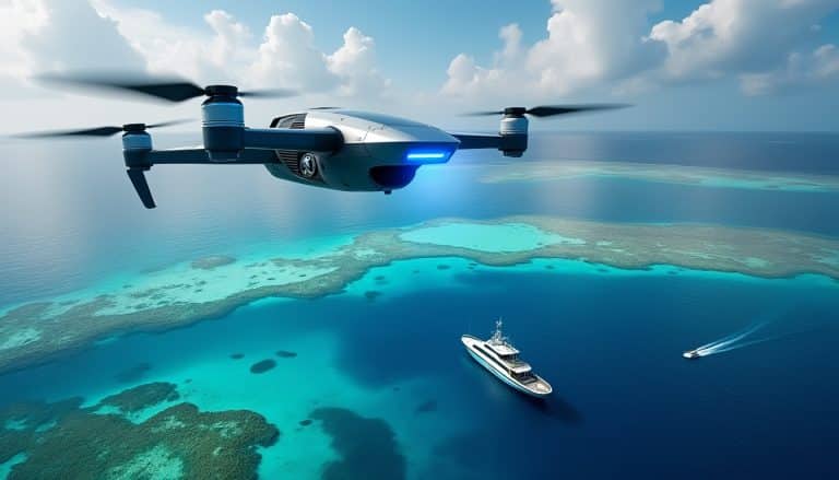 découvrez comment les drones de surveillance des océans aident à traquer les navires de pêche illégale dans les réserves marines pour protéger la biodiversité et préserver les écosystèmes.