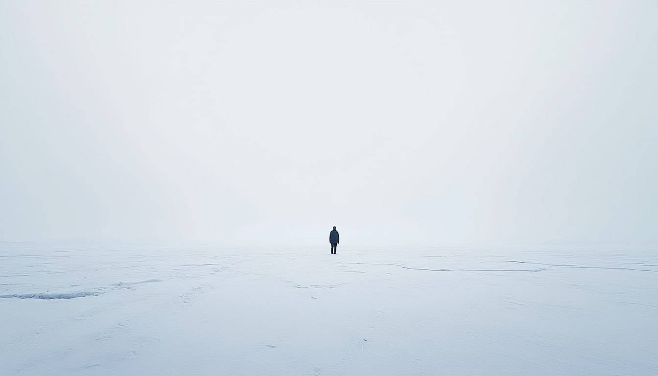 photo of man climbing mountain